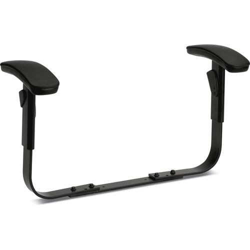 Height-Adjustable T-Arms For Comfortask Series Swivel Task Chairs, Black
