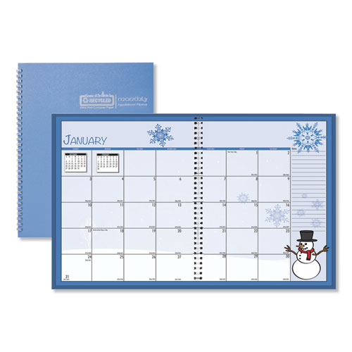 SEASONAL MONTHLY PLANNER, 7 X 10, 2019