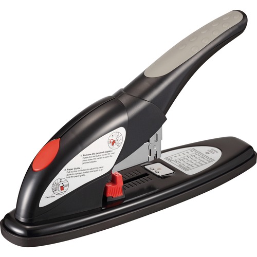 Heavy Duty Stapler, 140 Sheet Cap, Black
