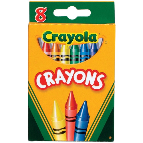 Classic Color Crayons, Tuck Box, 8 Colors