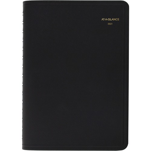 Daily appointment book with 30 minute appointments 8 x 5 white 2021