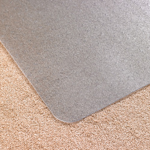 PVC Chairmat, Low Pile, 45"x53", Clear