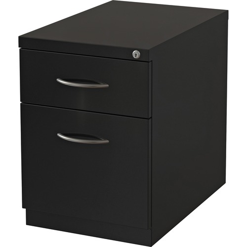 Pedestal, B/F, Mobile, 15"x19-7/8"x21-3/4", Black
