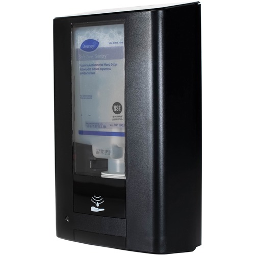INTELLICARE HYBRID DISPENSER FOR SOAP/SANITIZER, 1200 ML/1300 ML, 13.38" X 13.39" X 12.24", BLACK