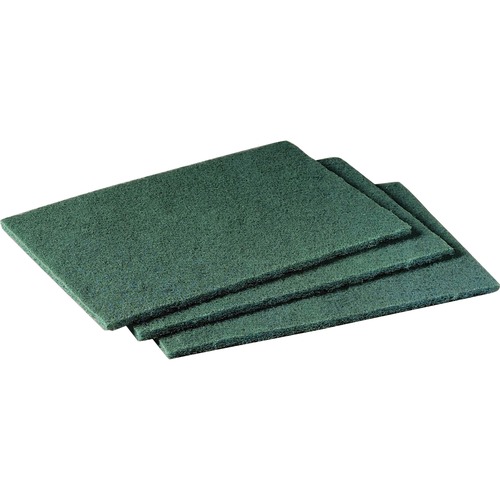 3M  Scotch Brite Scrubbing Pads, 6"x9", 60/CT, Green