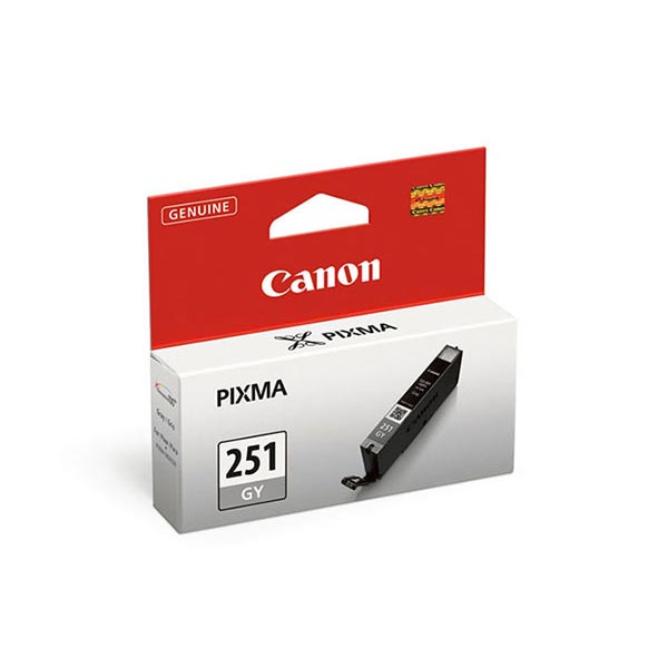 6517B001 (CLI-251) CHROMALIFE100+ INK, 780 PAGE-YIELD, GRAY
