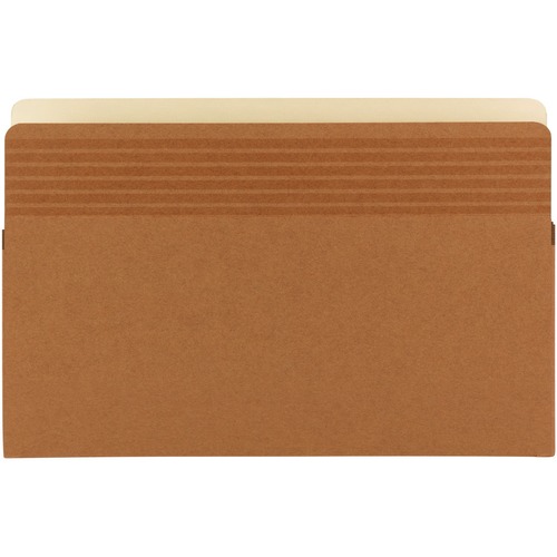 Easy Grip Pockets, Redrope, Legal, 5 1/4" Exp, 10/box