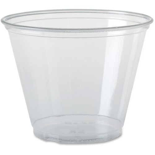 Ultra Clear Cups, Squat, 9 Oz, Pet, 50/bag, 1000/carton