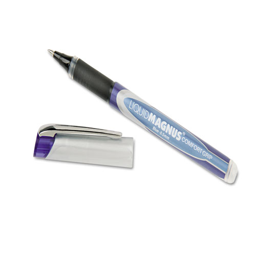 7520015877795, LIQUID MAGNUS ROLLERBALL STICK PEN, BLUE, MICRO, 4/PACK