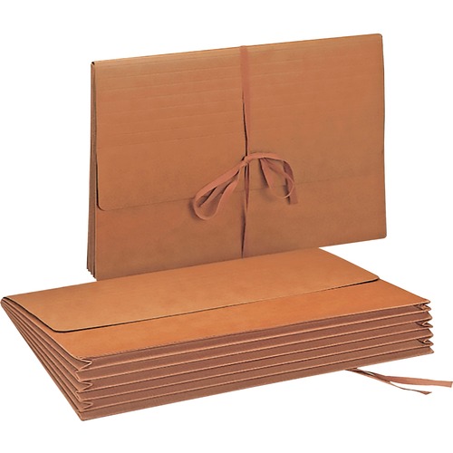 5 1/4" Exp Wallet, Redrope, 14 3/4 X 9 1/2, Redrope