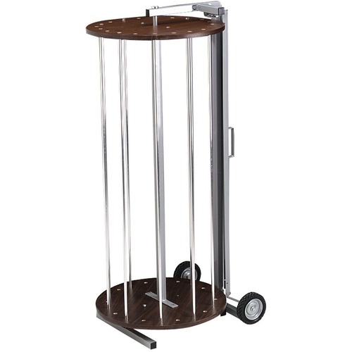 Rotary Rack-Kraft Rolls, f/ 48" Rolls, 24"x58"x28", Gray