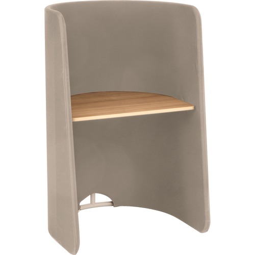 Workstation, Laminate Top, 33"x30"x51-1/2", Tan
