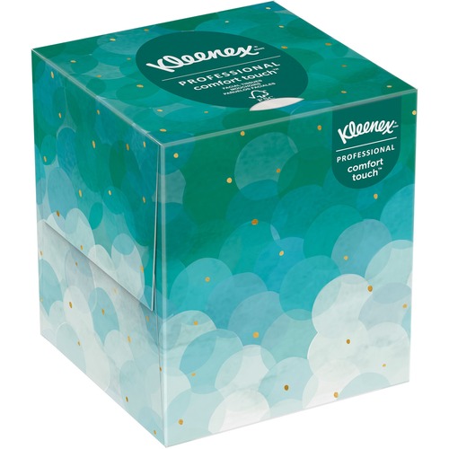 Boutique White Facial Tissue, 2-Ply, Pop-Up Box, 95 Tissues/box