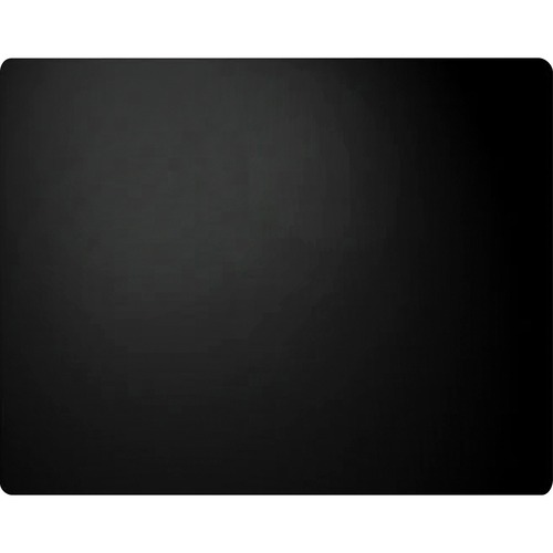 Leather Desk Pad W/coaster, 19 X 24, Black