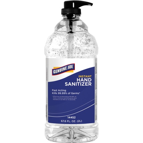 Fresh Citrus Scent - 67.6 fl oz (1999.2 mL) - Kill Germs, Bacteria Remover - Hand 