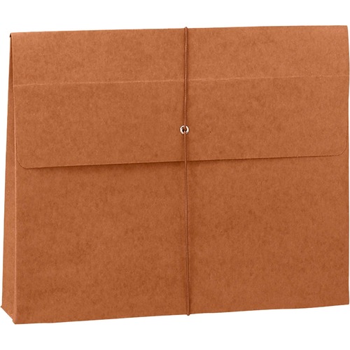 2" Exp Wallet With Cord, Legal, Redrope