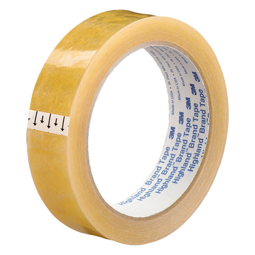 Transparent Tape, 1" X 2592", 3" Core, Clear