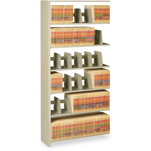 6-Shelf Add-on Unit, 48"x12"x76", Sand