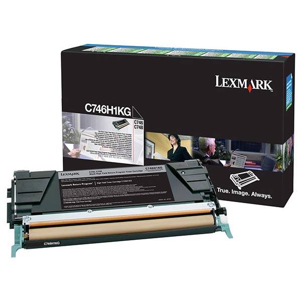 Toner Cartridge F/C746H1KG, 12,000 Page Yield, Black