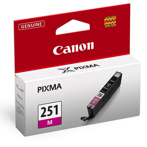 6515B001 (CLI-251) CHROMALIFE100+ INK, 298 PAGE-YIELD, MAGENTA