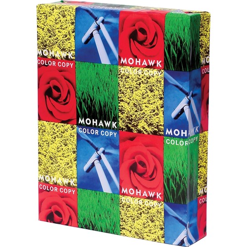 100(percent) RECYCLED COPY PAPER, 94 BRIGHTNESS, 28LB 8-1/2X11, PC WHITE, 500 SHEETS