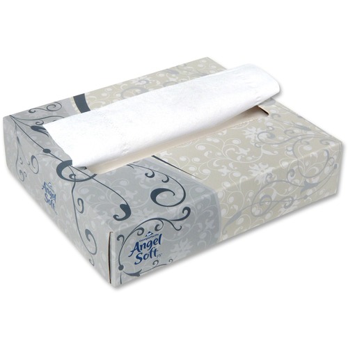 Facial Tissues,Flat Box,Angel Soft,50SHT/BX,50/CT,White