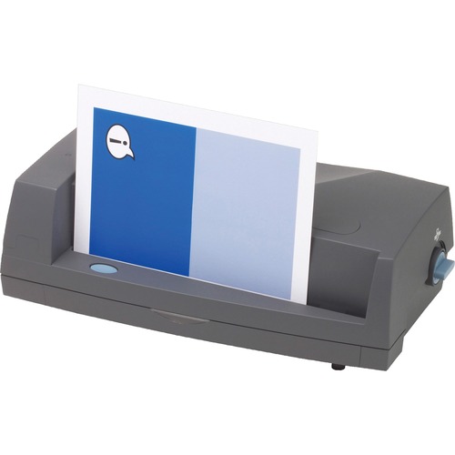 Electric Hole Punch,2-3 HP, 24 Sheet,18"x9-3/4"x6-1/2",Gray