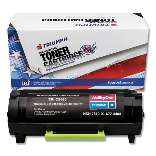 7510016774484 REMANUFACTURED 331-9805/331-9806/331-9805, 8500 PAGE-YIELD, BLACK