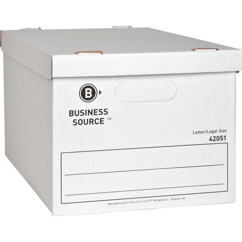 Storage File Boxes, Ltr/Legal,350 lb, 12"x15"x10", 12/CT, WE