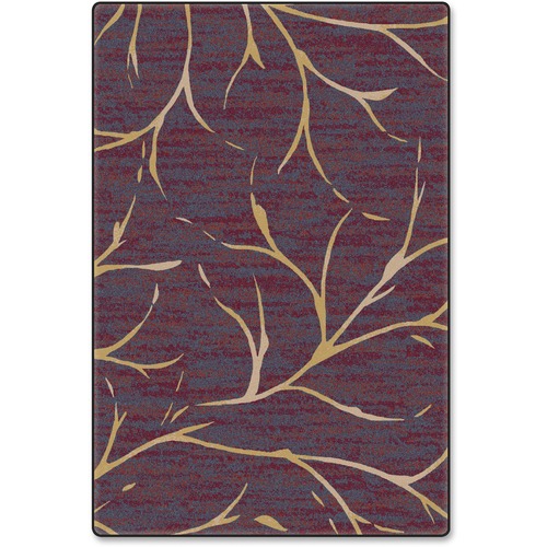 Moreland Rug, 4'x6', Plum Wine