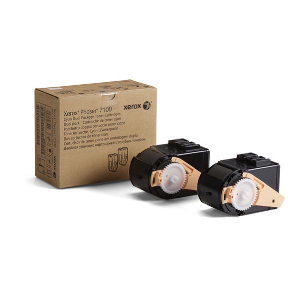 106R02602 TONER, 9000 PAGE-YIELD, CYAN, 2/PACK