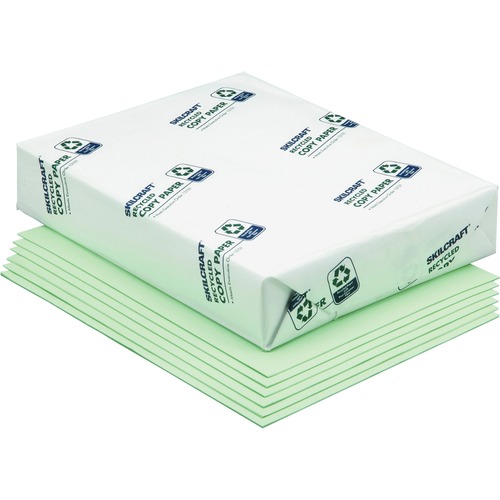 Dual Copy Paper, 20 lb., 84 Bright, 8-1/2"x11", 10 Rm/BX,GN