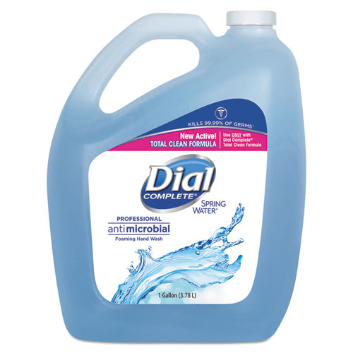Antimicrobial Foaming Hand Wash, Spring Water, 1 Gal Bottle