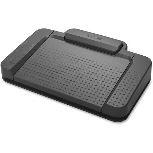 720-T Desktop Analog Mini Cassette Transcriber Dictation System W/foot Control