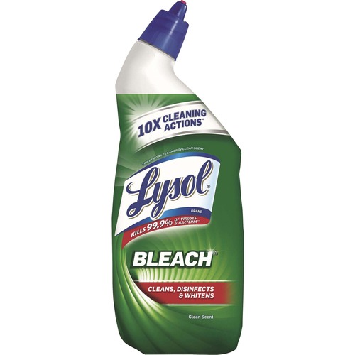 DISINFECTANT TOILET BOWL CLEANER WITH BLEACH, 24 OZ, 9/CARTON