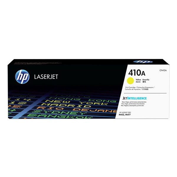 Hewlett-Packard  Toner Cartridge, HP410A, 2300 Page Yield, Yellow