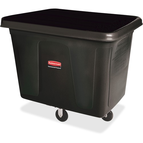 Cube Truck, 300lb Cap, Black, 39-1/4"x26-1/4"x29", Black