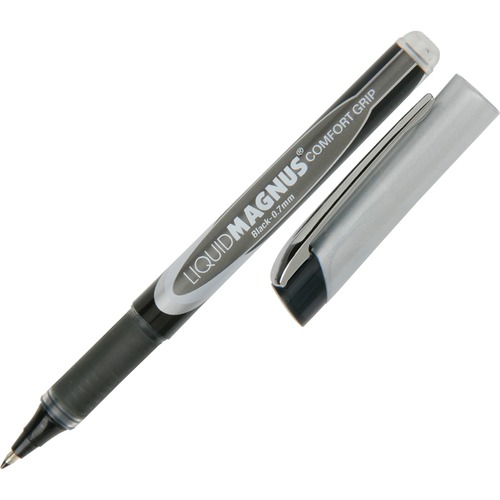 7520015877791, LIQUID MAGNUS ROLLERBALL STICK PEN, BLACK, MEDIUM, 4/PACK
