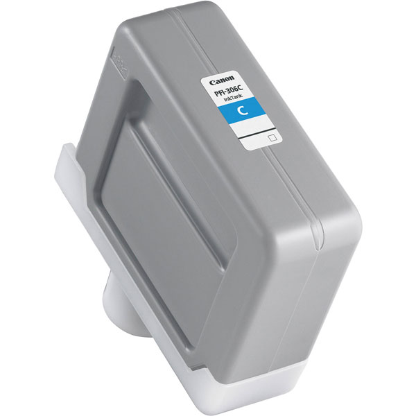 Canon (PFI-306C) imagePROGRAF iPF8300 8400 9400 Cyan Ink Cartridge (330 ml)