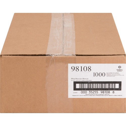 Mailing Labels,Internet Shipping,5-1/2"x8-1/2",1000/CT,WE