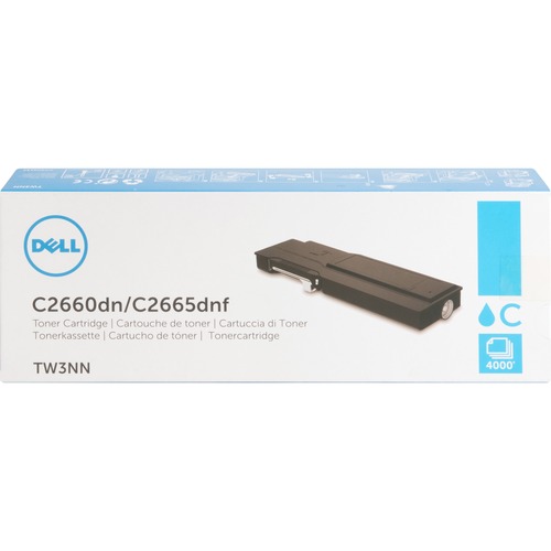 Toner Cartridge, f/C2660, 4,000 Page High Yield, CYN