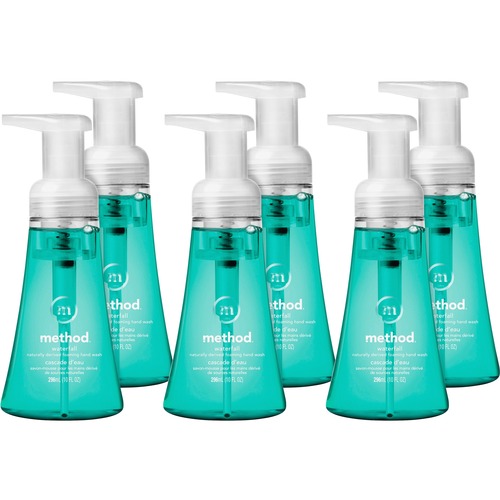 Handwash, Foaming, Waterfall, 10oz Pump, 6/CT, Aqua