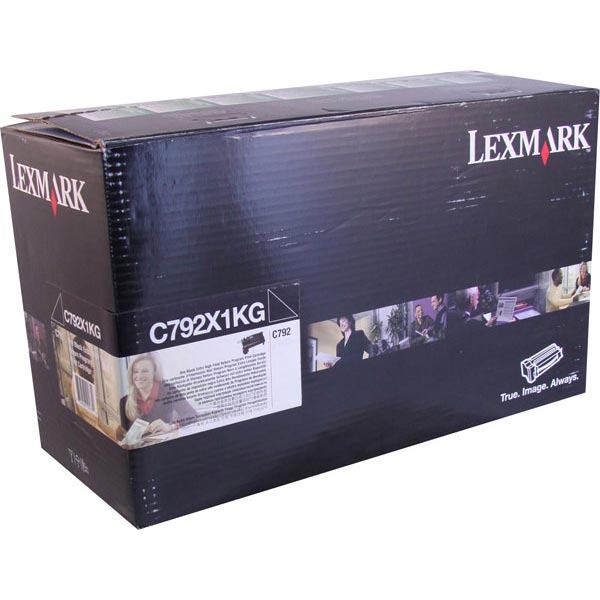 C792X1KG RETURN PROGRAM EXTRA HIGH-YIELD TONER, 20000 PAGE-YIELD, BLACK