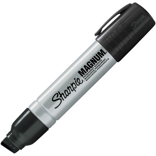 Magnum Oversized Permanent Marker, Chisel Tip, Black