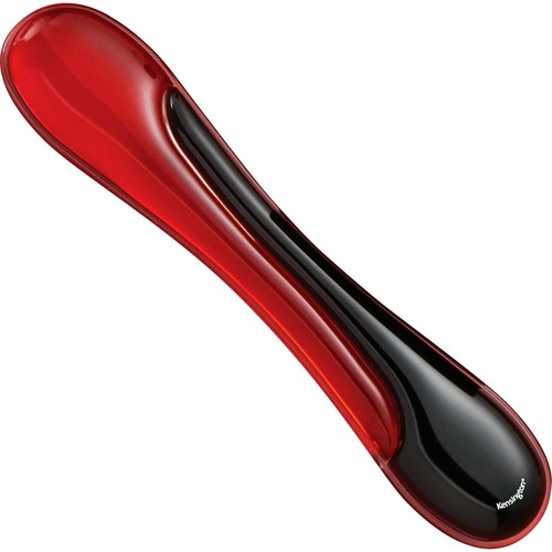 Duo Gel Wave Keyboard Wrist Rest, Red