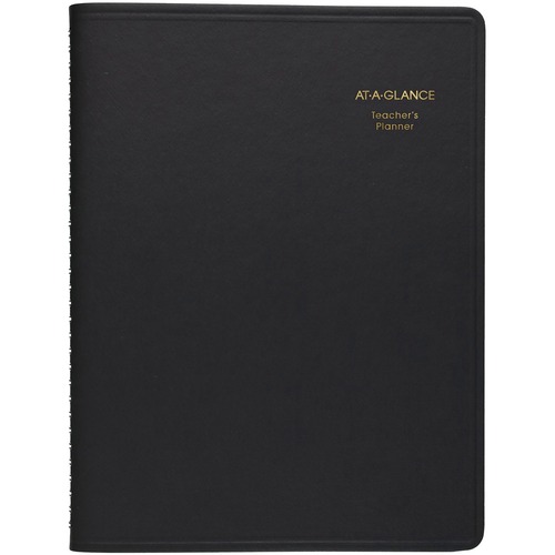 Undated Teacher's Planner, 10 7/8 X 8 1/4, Black