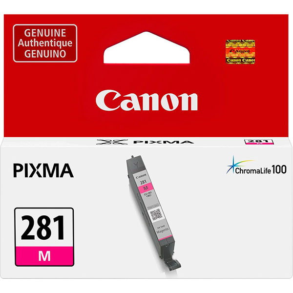 2089C001 (CLI-281) CHROMALIFE100+ INK, 233 PAGE-YIELD, MAGENTA