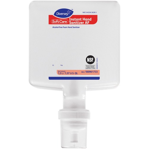 Soft Care Instant Hand Sanitizer Af, 1300 Ml Cartridge, Fresh Scent, 6/carton