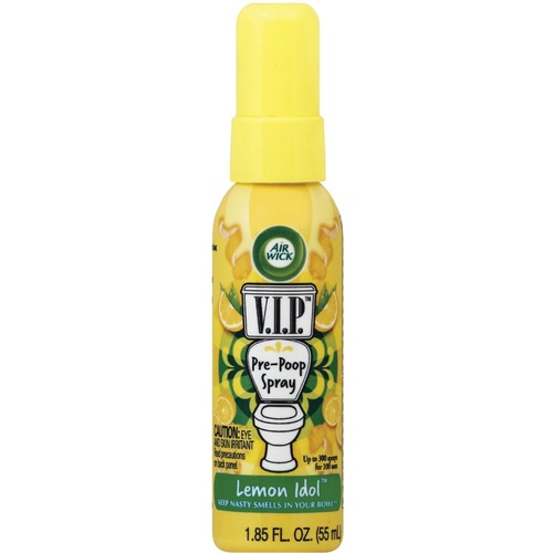 Reckitt Benckiser  Toilet Spray,Odor-reducing,Lemon Idol,1.85 fl oz,6/CT,MI