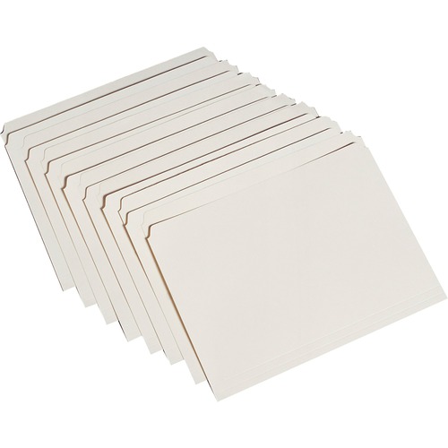 7530002910098, LIGHT-DUTY FILE FOLDER, STRAIGHT CUT, LETTER, MANILA, 100/BOX